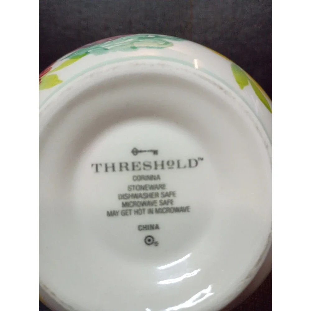 Threshold Corinna Floral Stoneware Soup Bowl 6